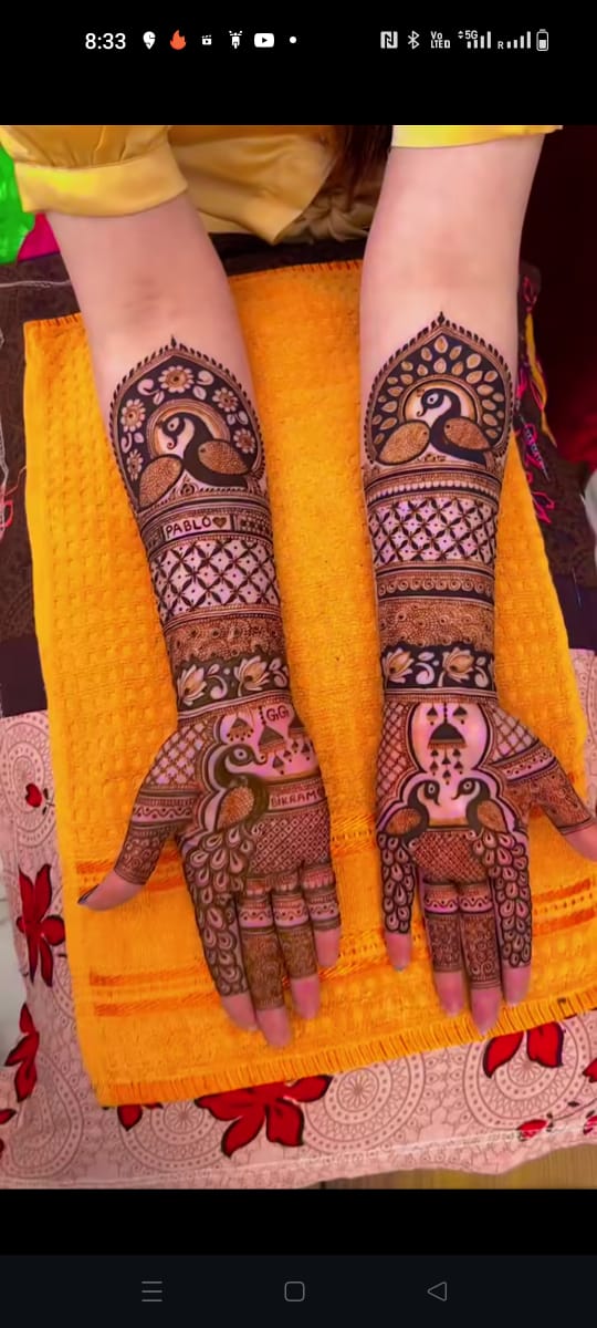 Sachin Bridal Mehndi Designer Gallery